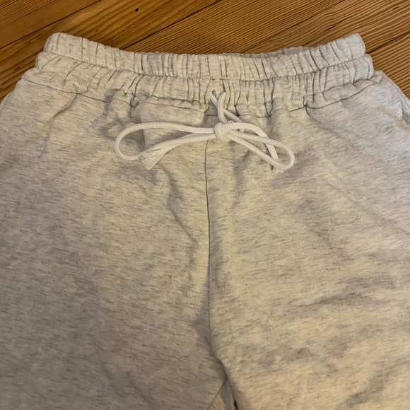 Cotton White Sweats - Picture 2 of 5